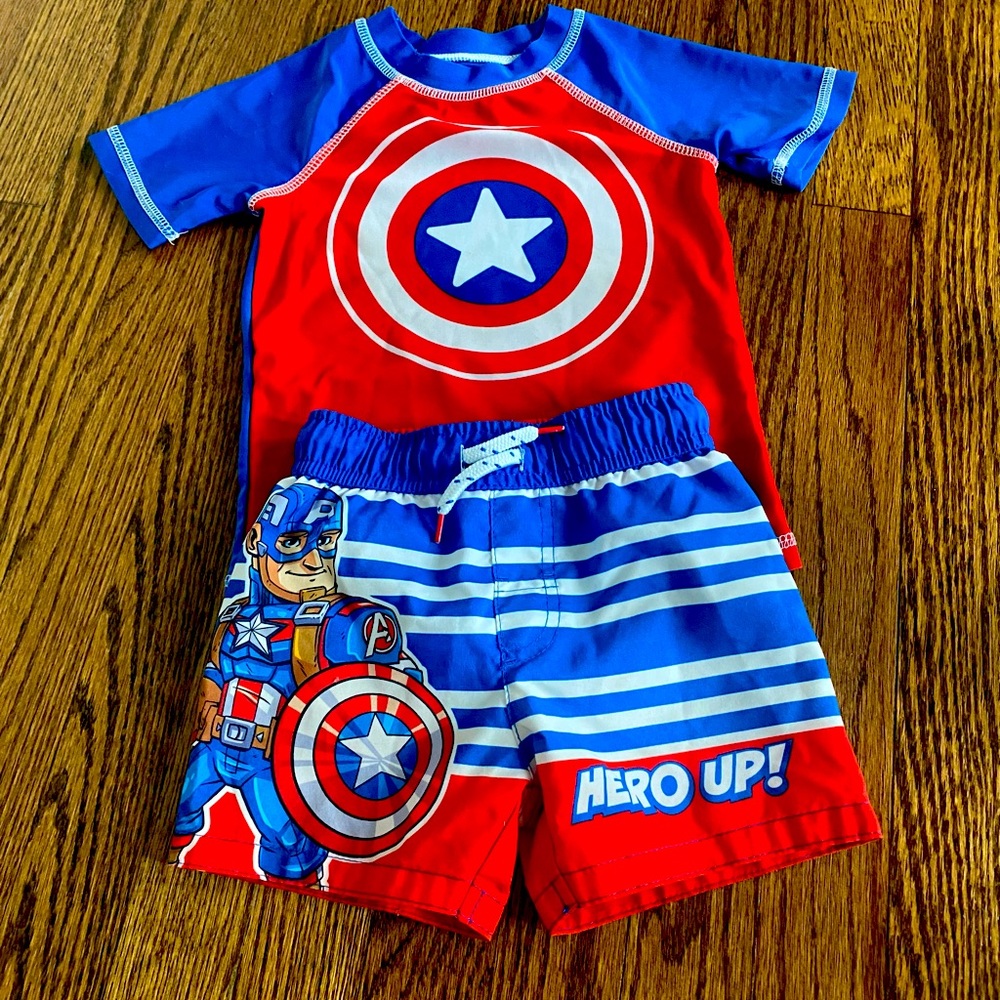 Captain America Swim